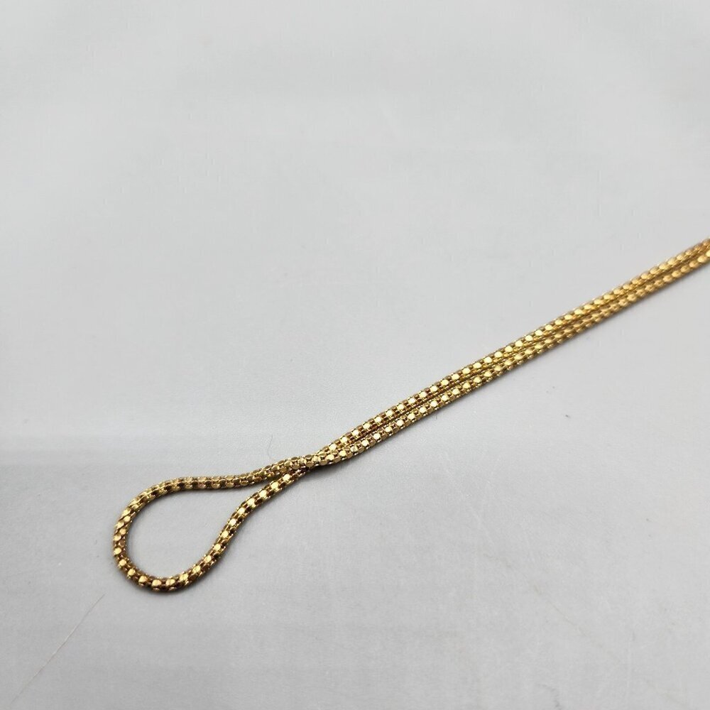 Athomie Gold Spinning Bead Necklace Pendant & Ring Sterling Silver 925 Italy - Picture 9 of 15